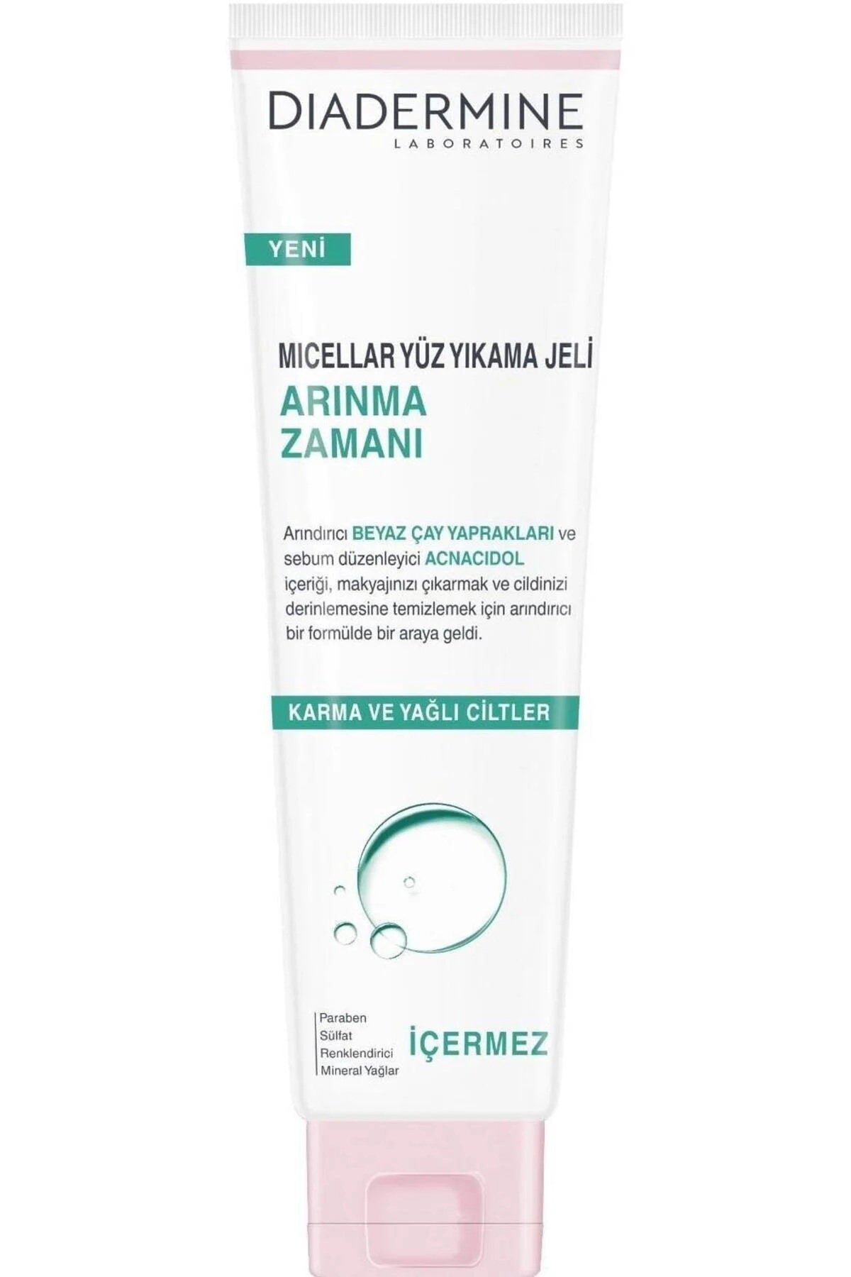 Diadermine, Purification Time, Mizellenwasser, Beseitigt Unreinheiten, Reinigungsgel, Für das Gesicht, 150 ml