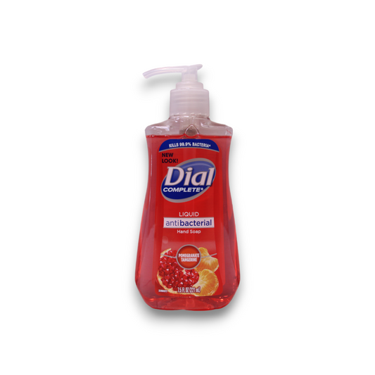 Dial Dial, Antibacterial, Granatapfel & Mandarine, Flüssigseife, Für Hände, 221 ml Regular