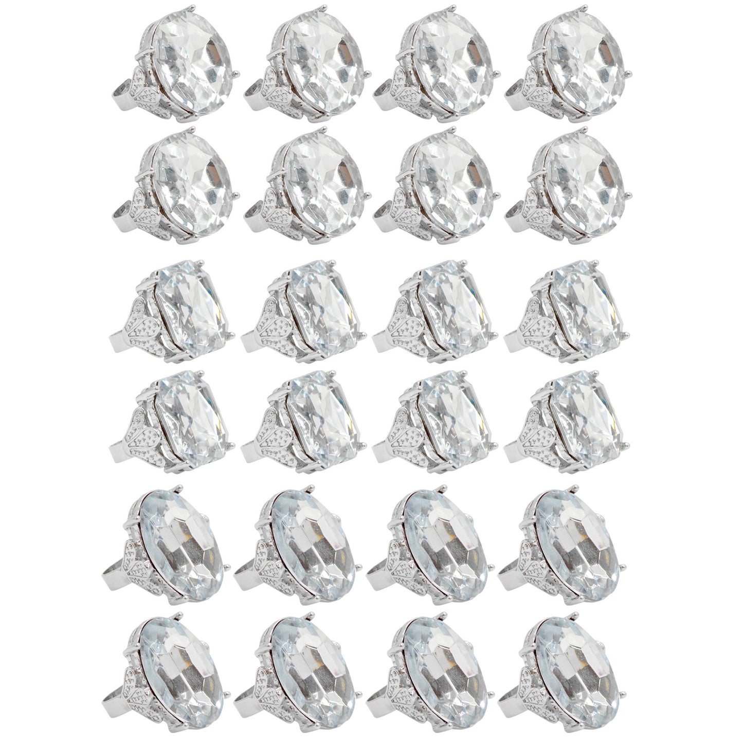 "DIAMANTRING" in Displaybox - sort. in 3 Modellen – Detailansicht