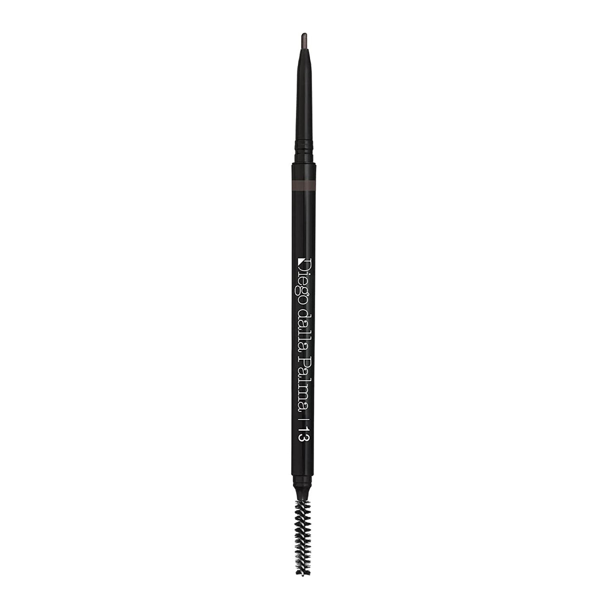 Diego Dalla Palma, High-Precision, Wasserdicht, Langlebig, Einziehbar, Augenbrauencreme-Stift & Bürste 2-in-1, 13, Anthrazitgrau, 0.09 g *Tester