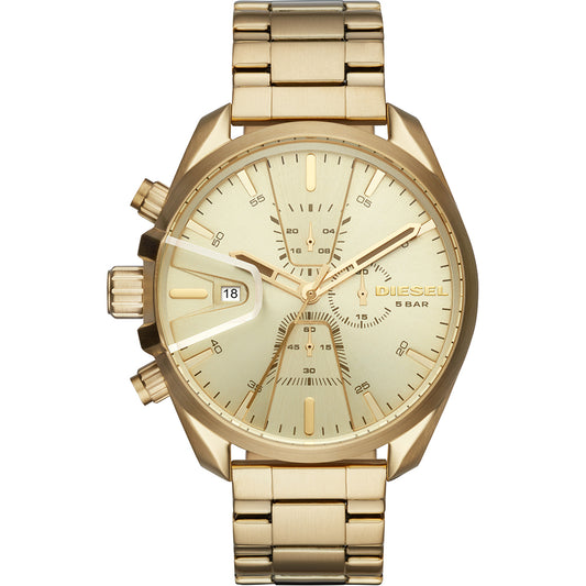 DIESEL DZ4475 Chronograph Armbanduhr 54 mm Gold ansicht-2