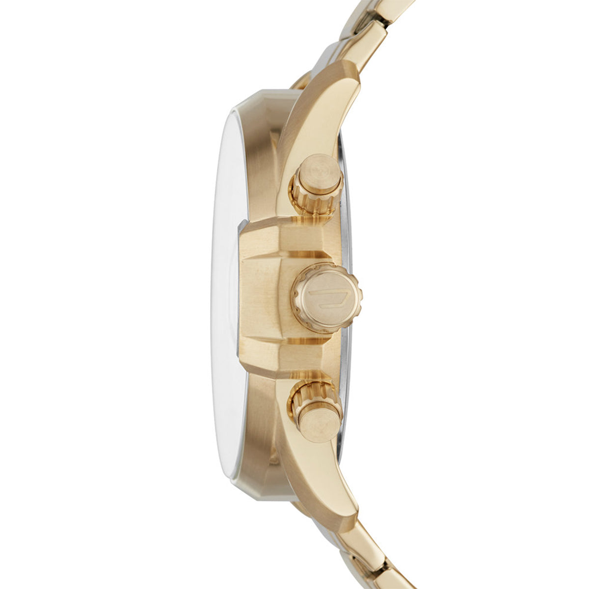 DIESEL DZ4475 Chronograph Armbanduhr 54 mm Gold ansicht-3