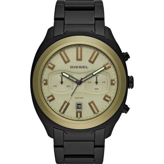 DIESEL TUMBLER DZ4497 Chronograph Armbanduhr 45 mm Schwarz