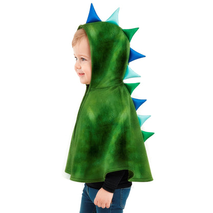 "DINOSAURIER AUS PLÜSCH" (Poncho mit Kapuze) – Ansicht 4
