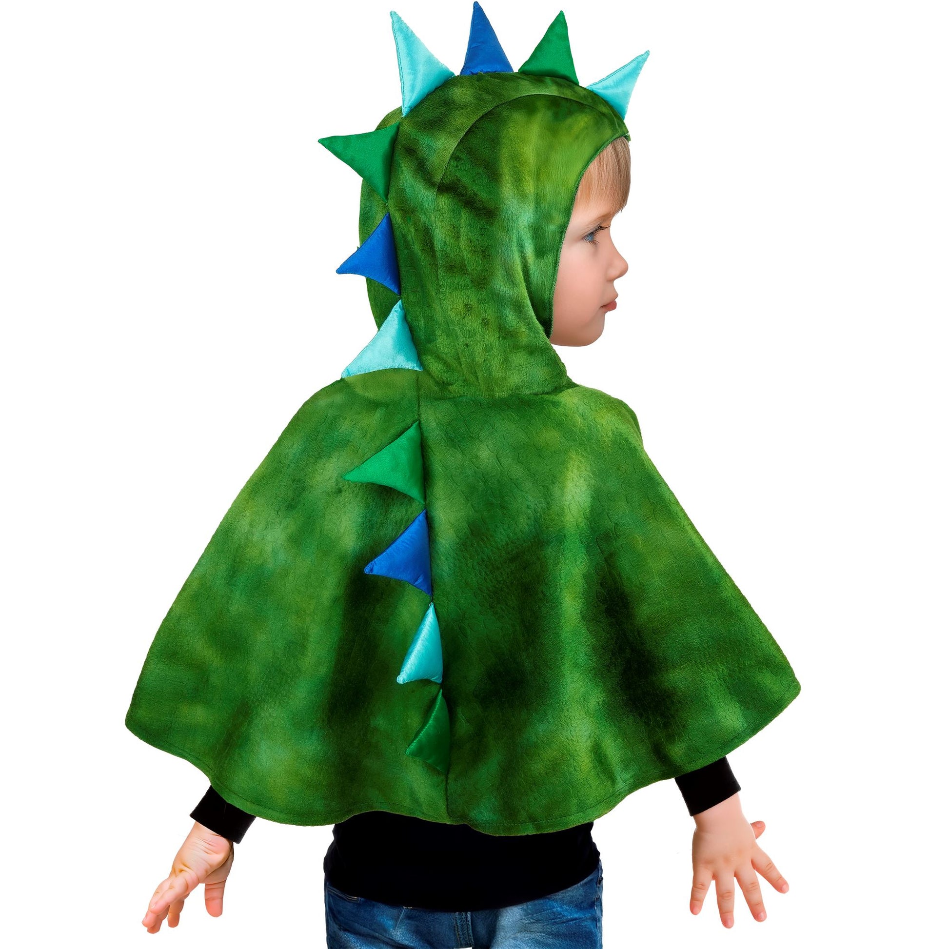 "DINOSAURIER AUS PLÜSCH" (Poncho mit Kapuze) – Ansicht 5