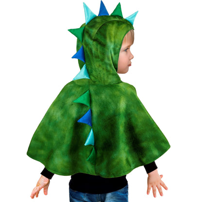 "DINOSAURIER AUS PLÜSCH" (Poncho mit Kapuze) – Ansicht 6