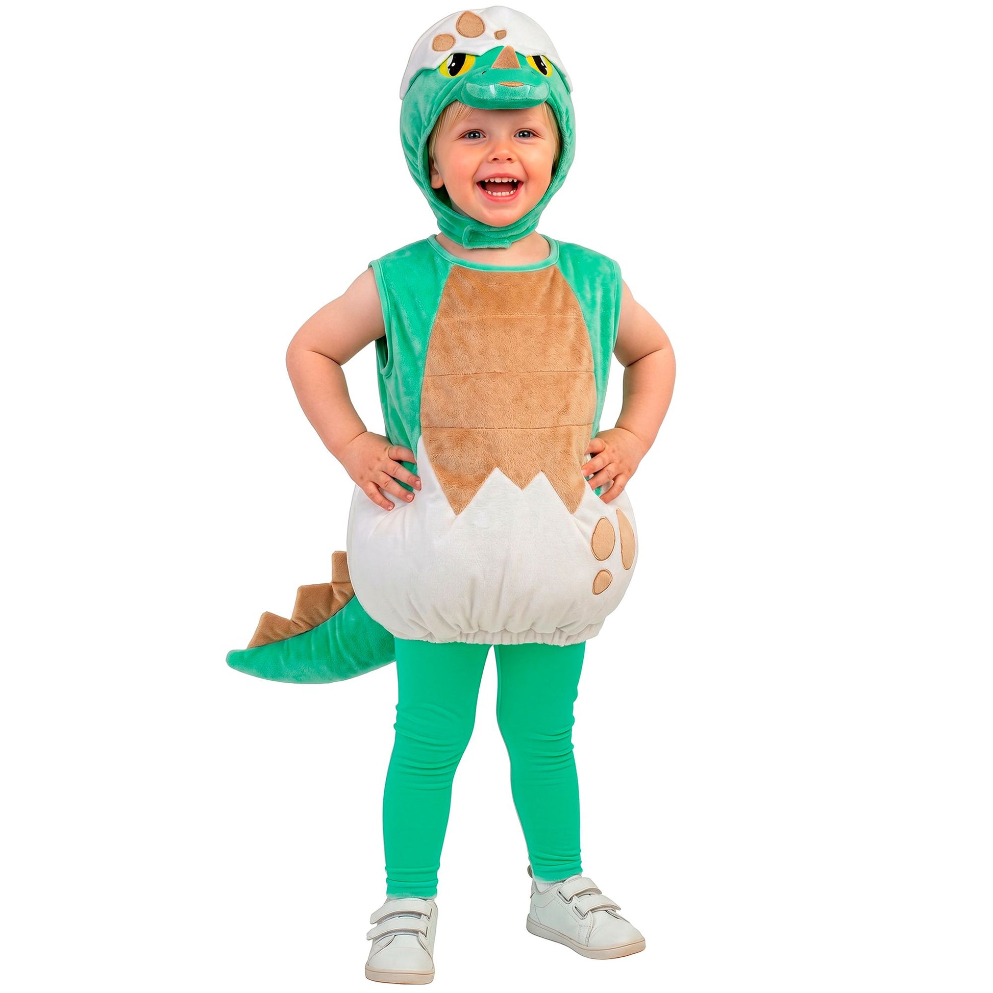 "DINOSAURIER BABY" (Kostüm, Hose, Kapuze mit Kopf) – Ansicht 3