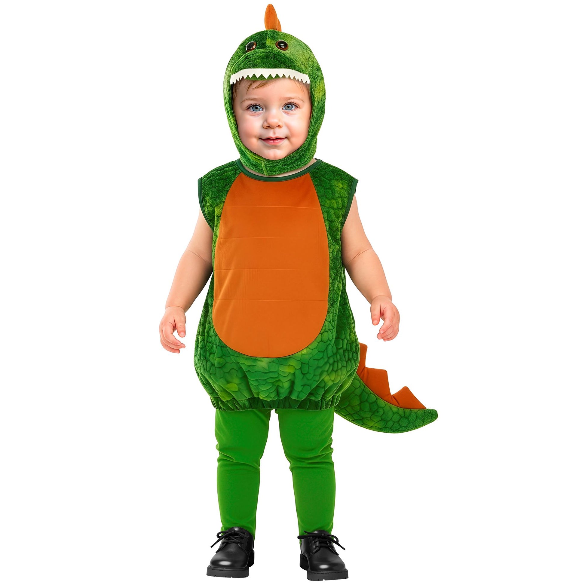 "DINOSAURIER" (Kostüm, Hose, Kapuze mit Kopf) – Ansicht 3