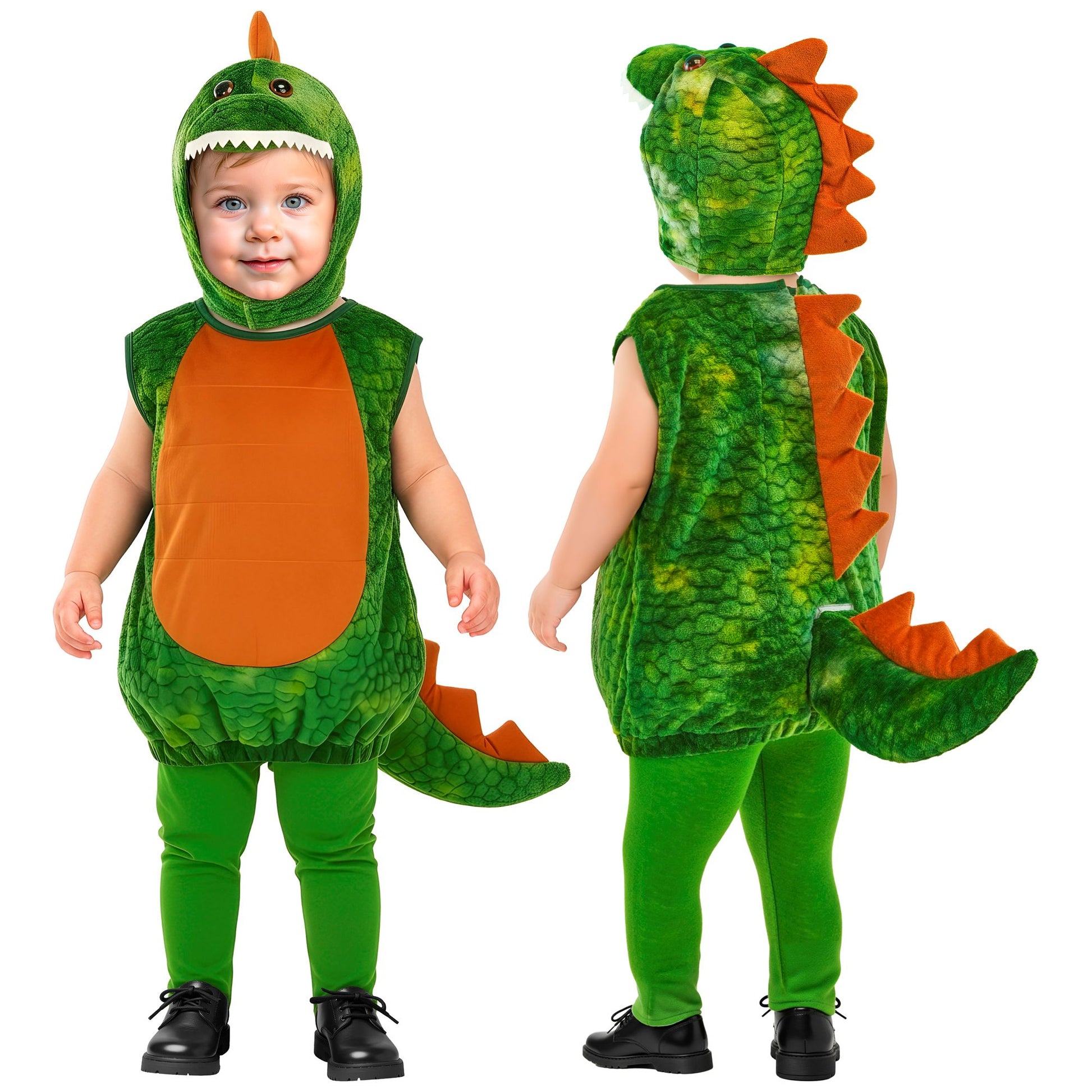 "DINOSAURIER" (Kostüm, Hose, Kapuze mit Kopf) – Ansicht 8