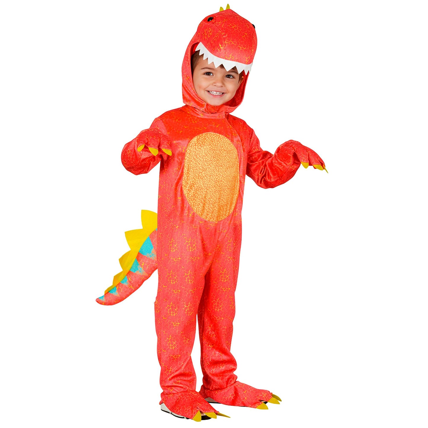 "DINOSAURIER" (Overall, Kapuze mit Kopf, Handschuhe) – Ansicht 3