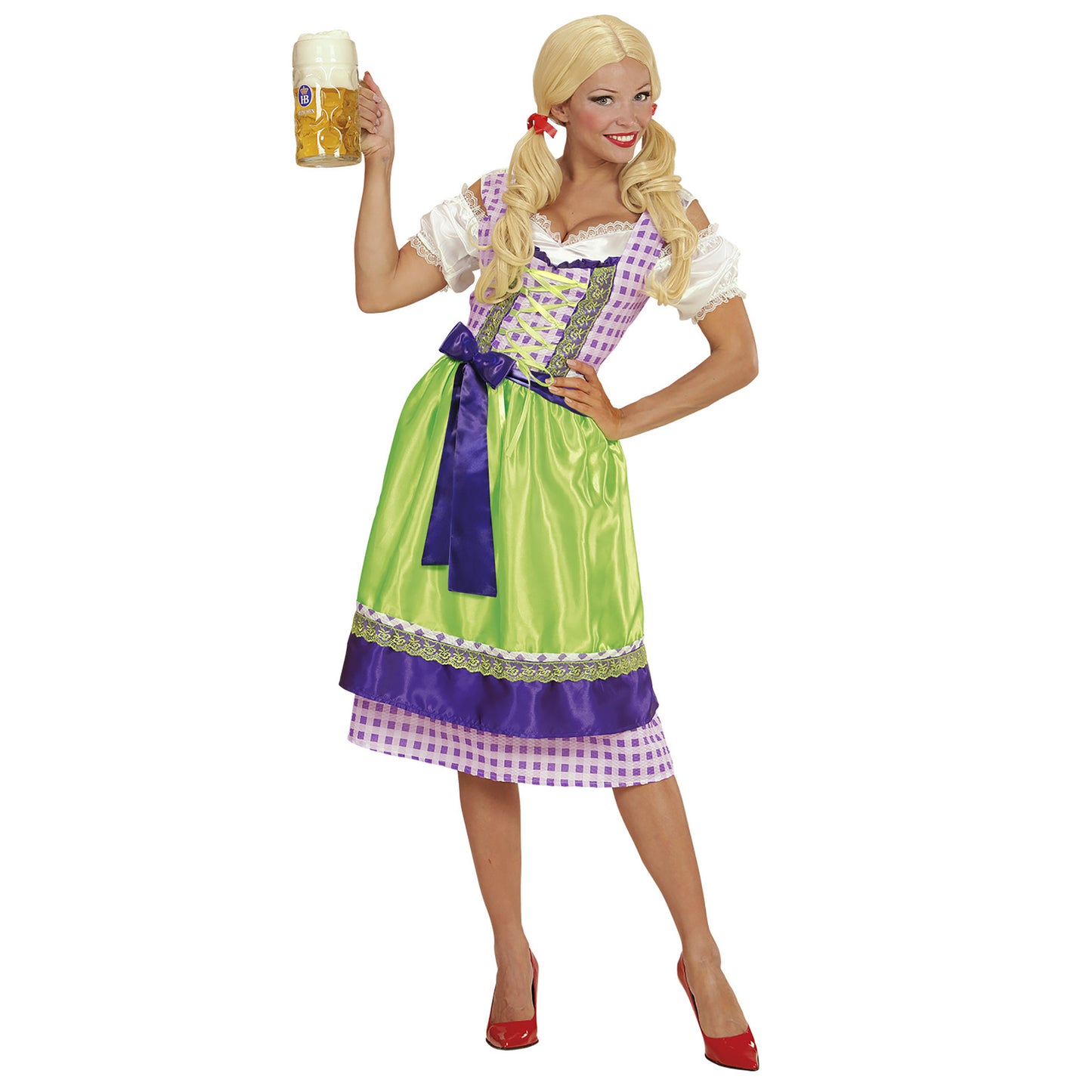 "DIRNDL" (Kleid mit Schürze) – Vorderansicht