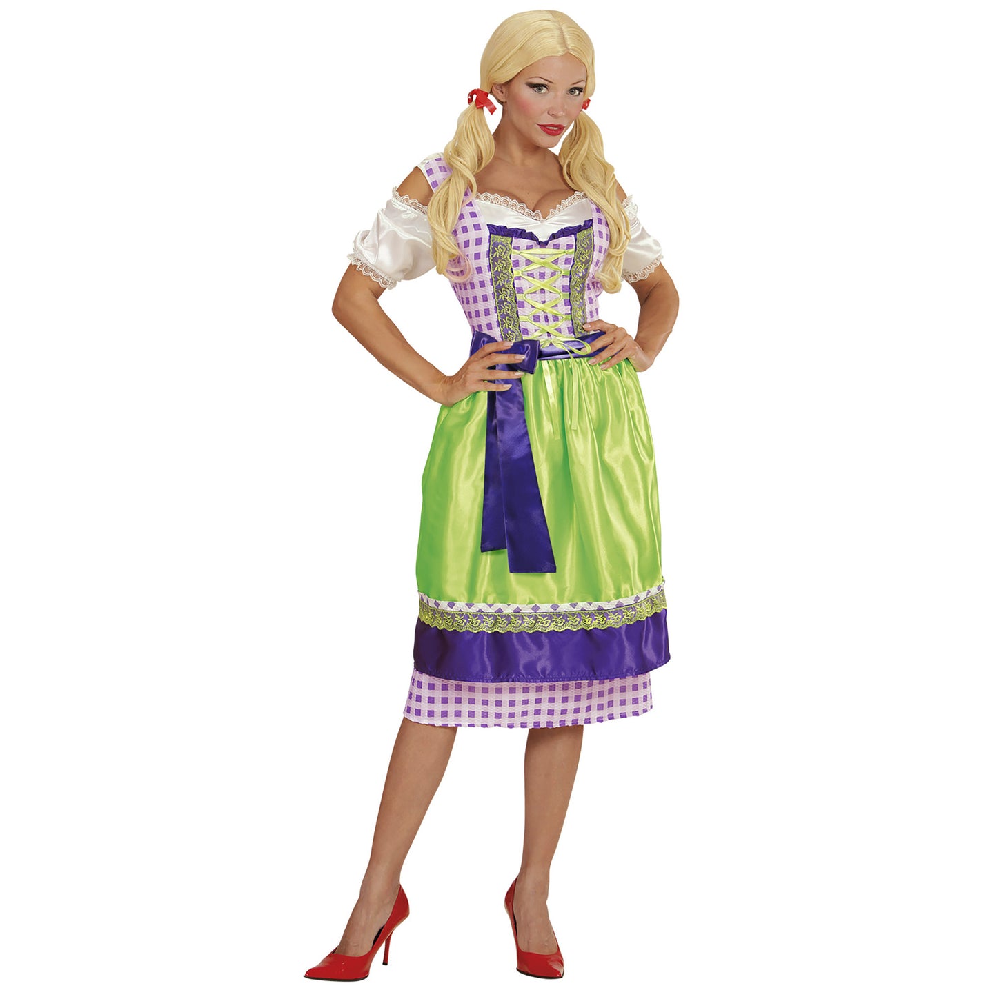 "DIRNDL" (Kleid mit Schürze) – Detailansicht