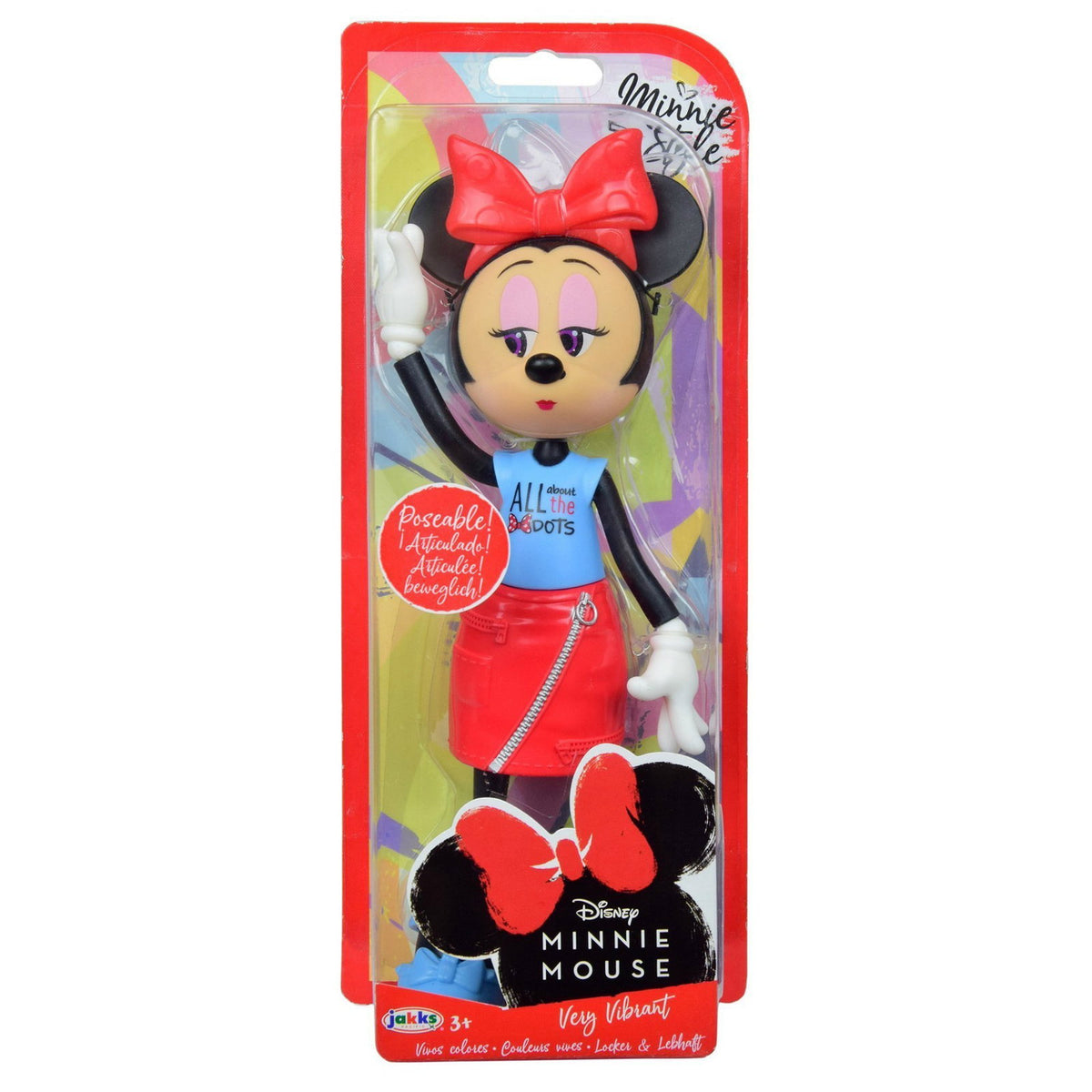 Disney, Minnie Mouse, Puppe, Sehr lebhaft, Für Mädchen