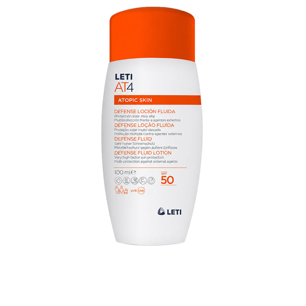 LETIAT4 ATOPIC SKIN defense fluid lotion SPF50 100 ml
