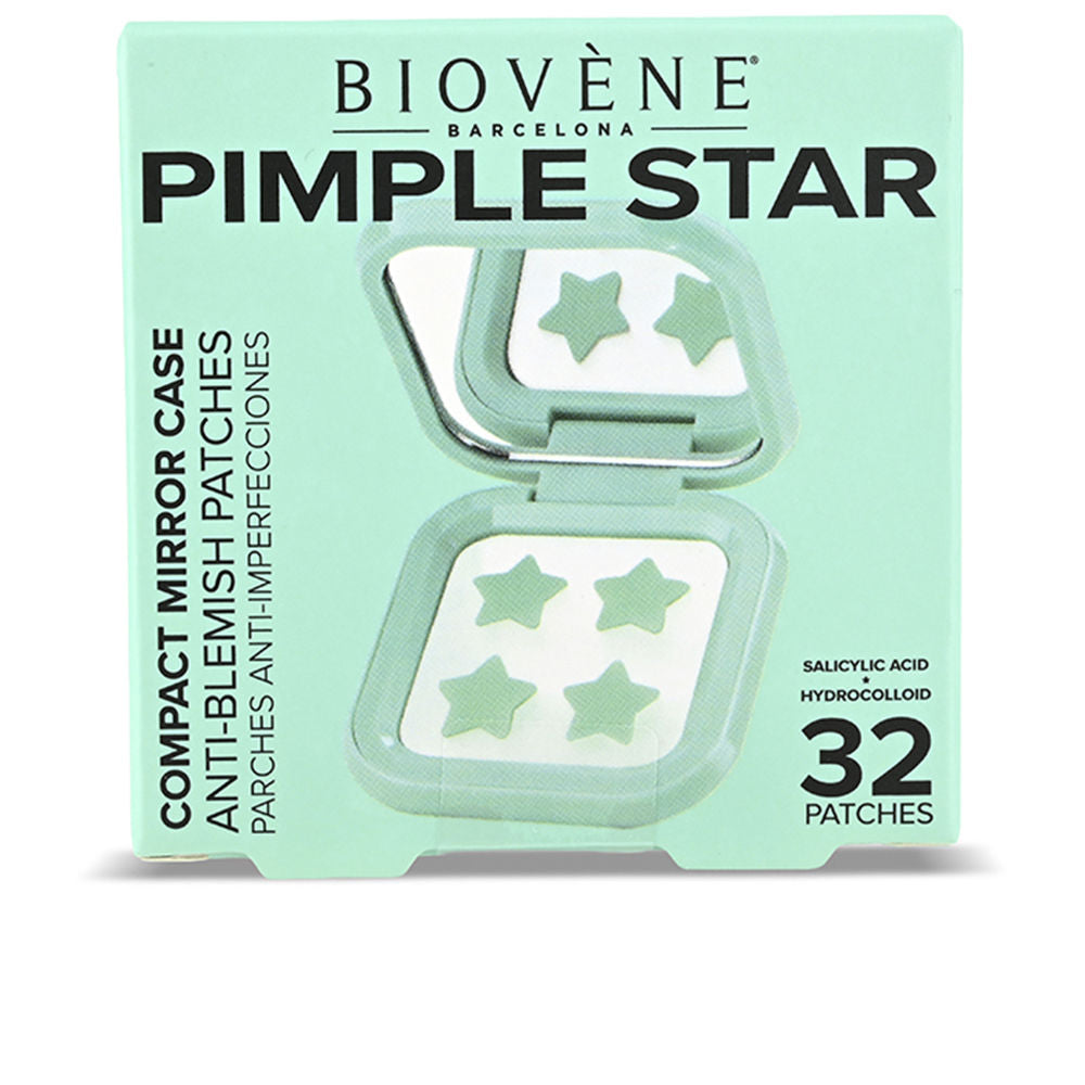 PIMPLE STAR PATCHES &amp; MIRROR CASE blemish patches 32 units