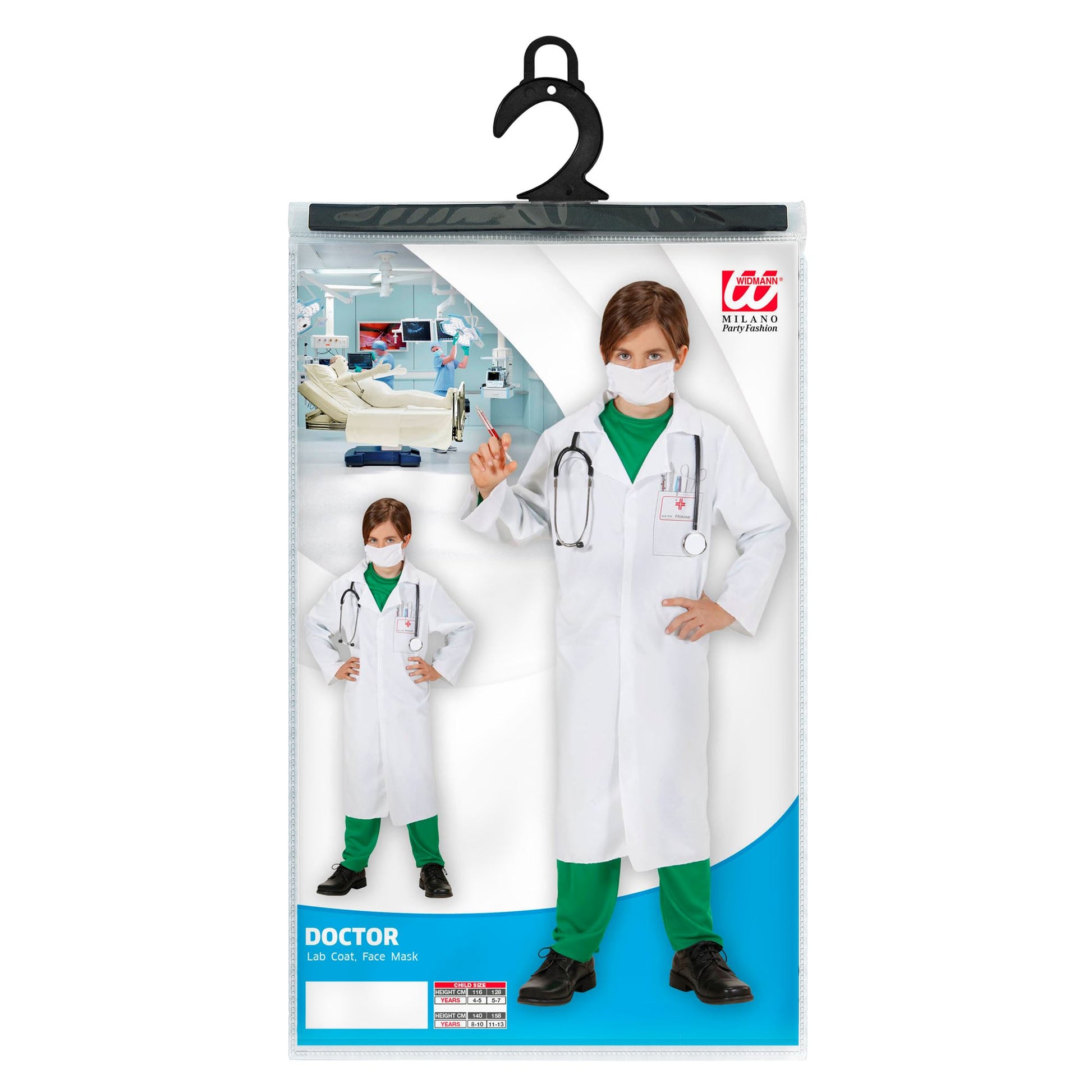 "DOKTOR" (Arztkittel, Mundschutz) – Ansicht 3