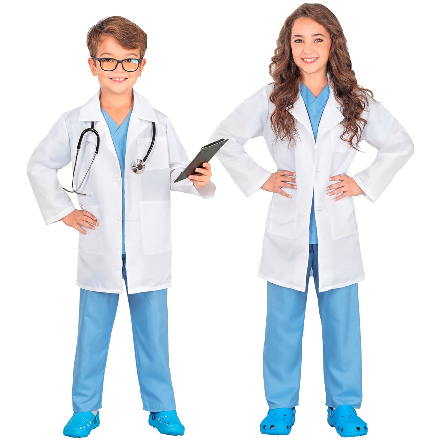"DOKTOR" (Hemd, Hose, Kittel) – Vorderansicht