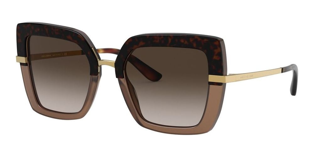 DOLCE & GABBANA SUNGLASSES HALF PRINT DG 4373 HALF PRINT DG 4373_3256-13_52 Sonnenbrille ansicht-2