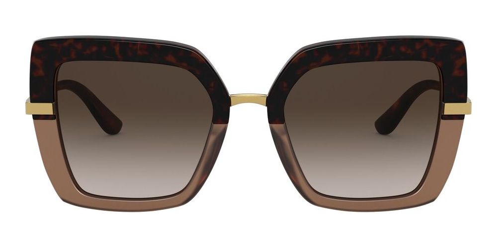 DOLCE & GABBANA SUNGLASSES HALF PRINT DG 4373 HALF PRINT DG 4373_3256-13_52 Sonnenbrille