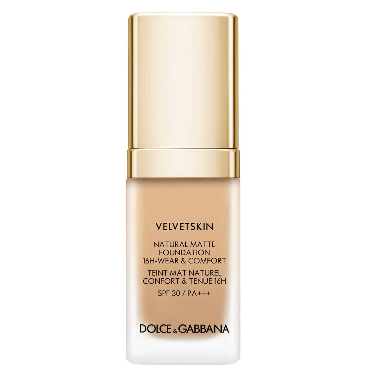 Dolce & Gabbana, Velvetskin, Matt, Flüssige Grundierung, 340, SPF 30, 30 ml