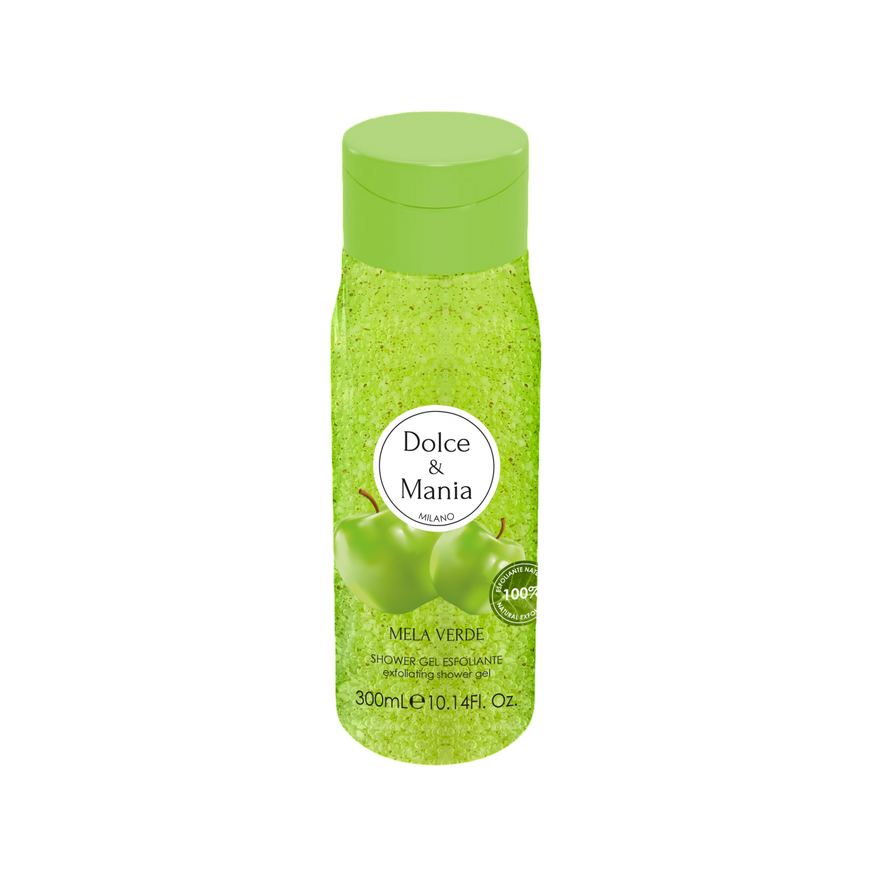 Dolce & Mania Dolce & Mania, Mela Verde, Peeling, Duschgel, Für alle Hauttypen, 300 ml Regular