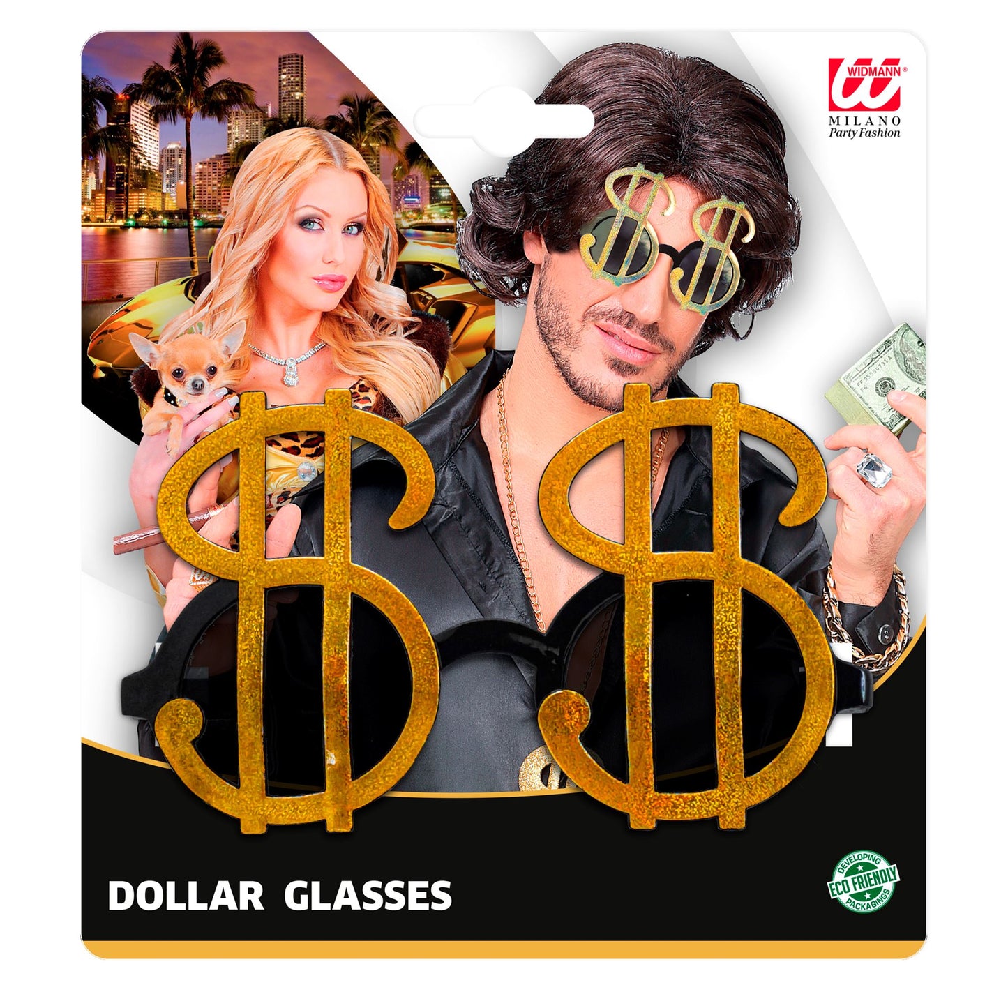 "DOLLARBRILLE" – Detailansicht