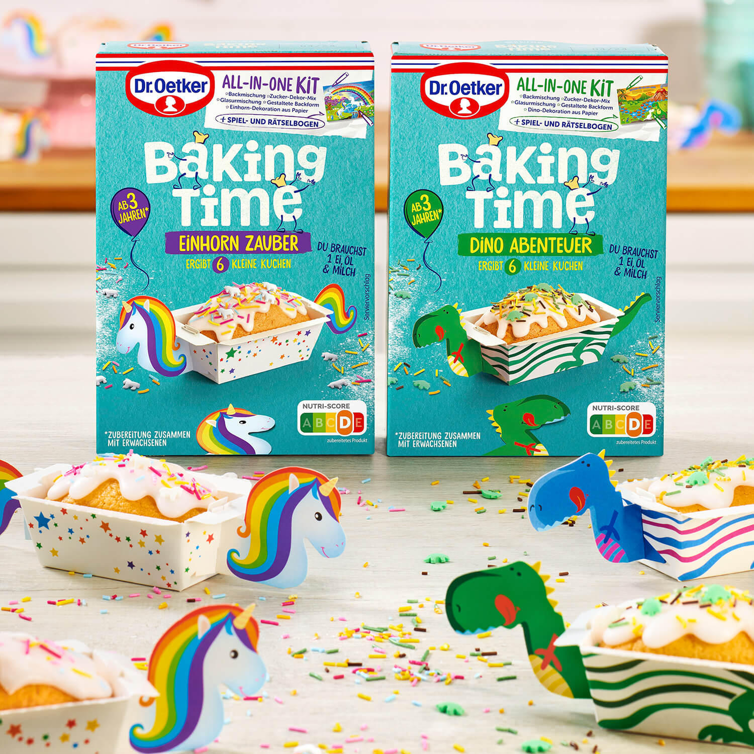 Dr Oetker Backmischung Dino Abenteuer - Candyshop.ch – Detailansicht