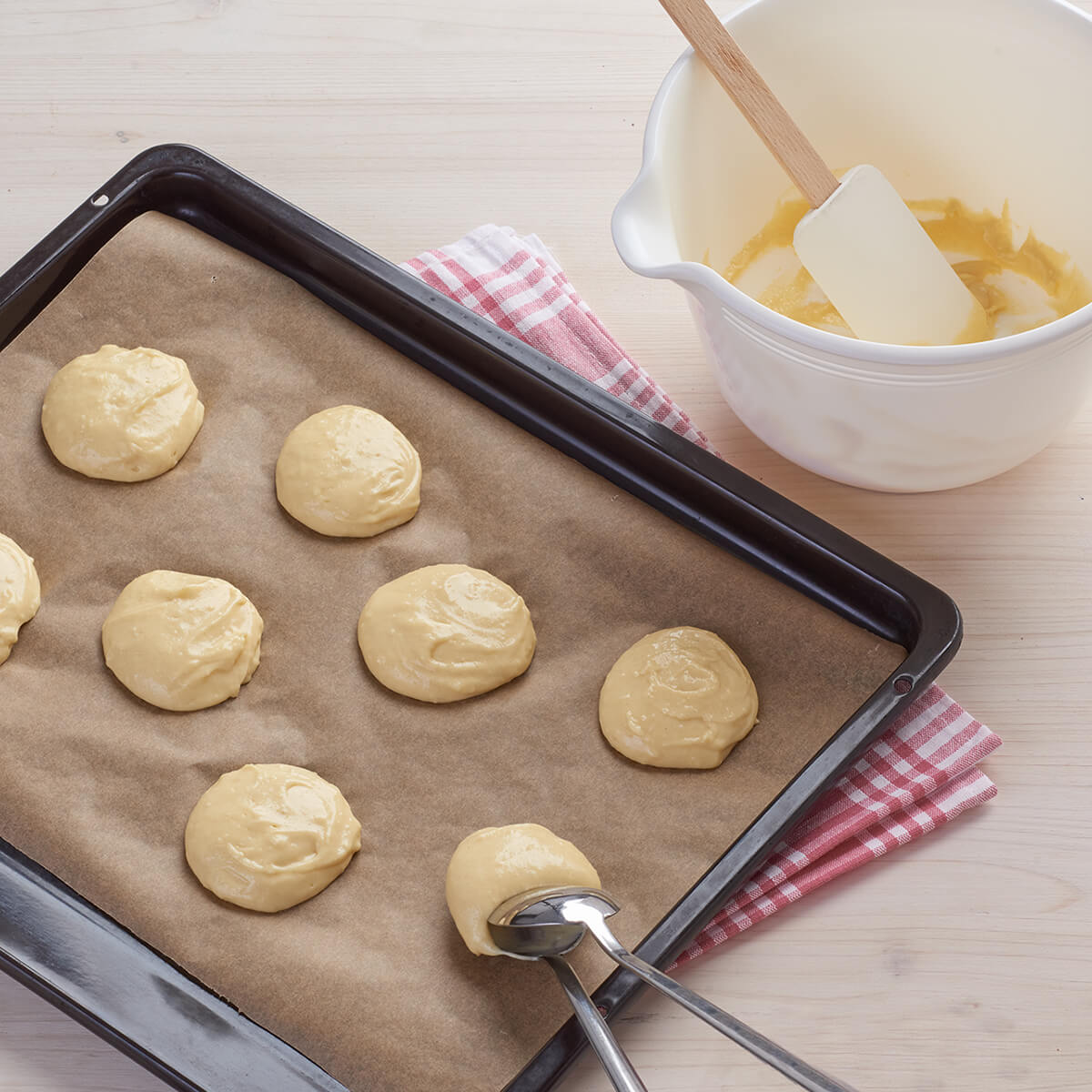 Dr Oetker Backmischung Erdbeer Zeit Windbeutel – Rückansicht