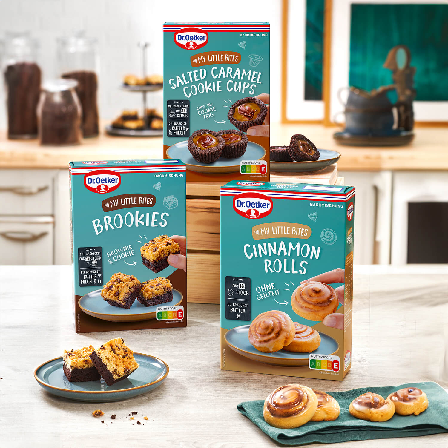 Dr. Oetker Backmischung Salted Caramel Cookie Cups - Candyshop.ch
