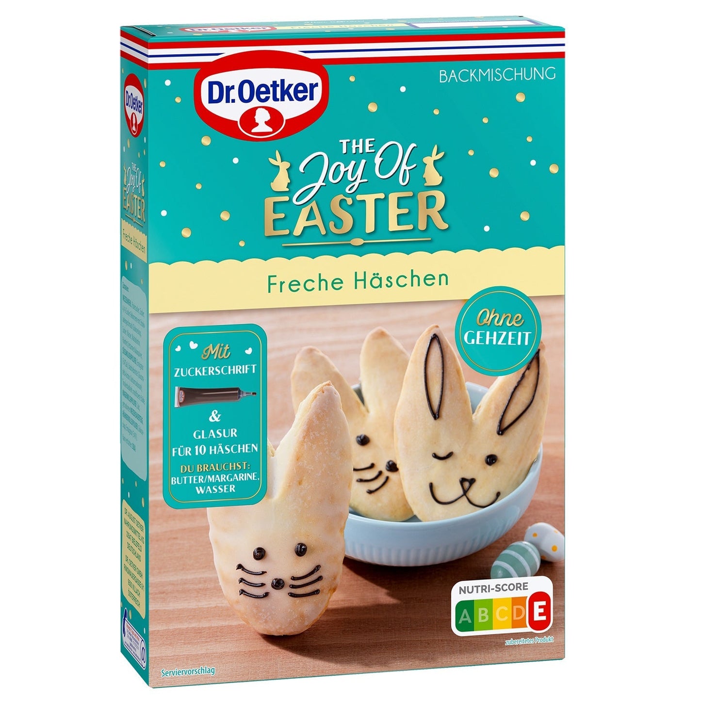Dr Oetker Easter Freche Häschen Backmischung Hefeteig 200g – Produktansicht