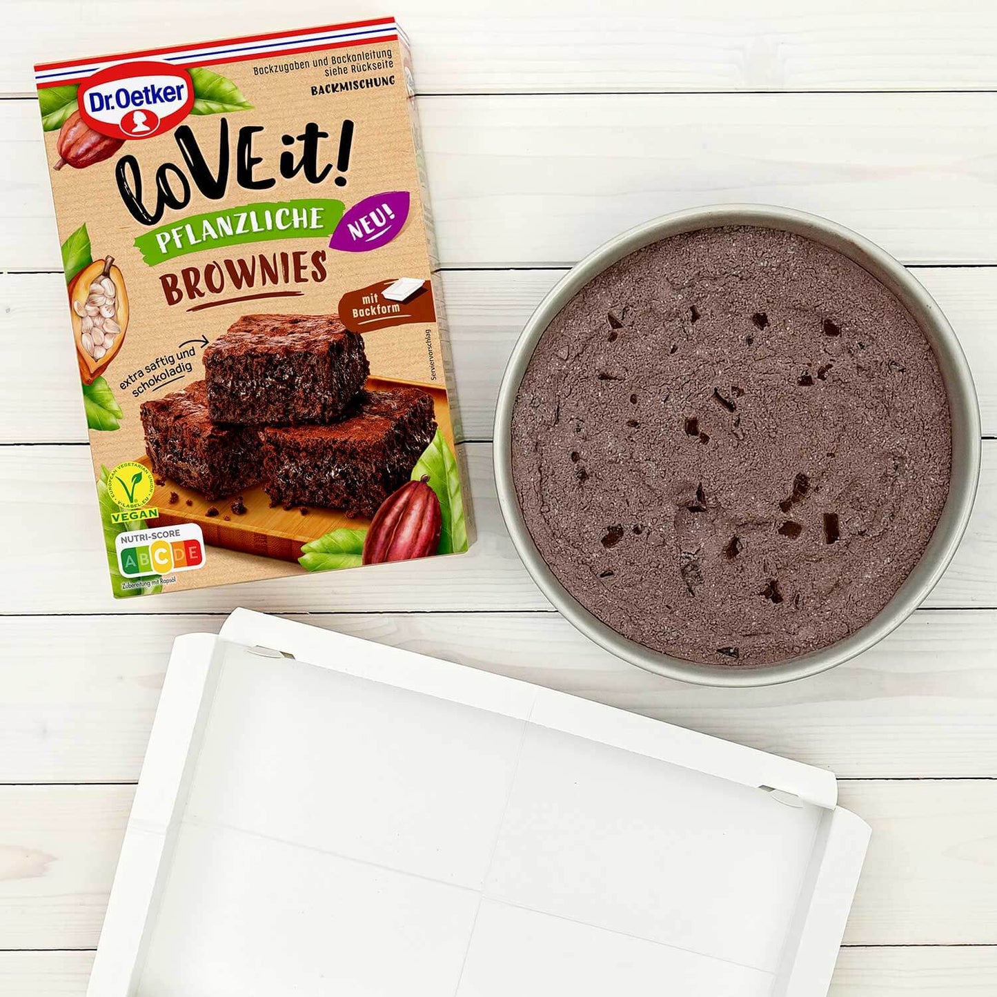 Dr Oetker LoVE it! Pflanzliche Brownies - Candyshop.ch