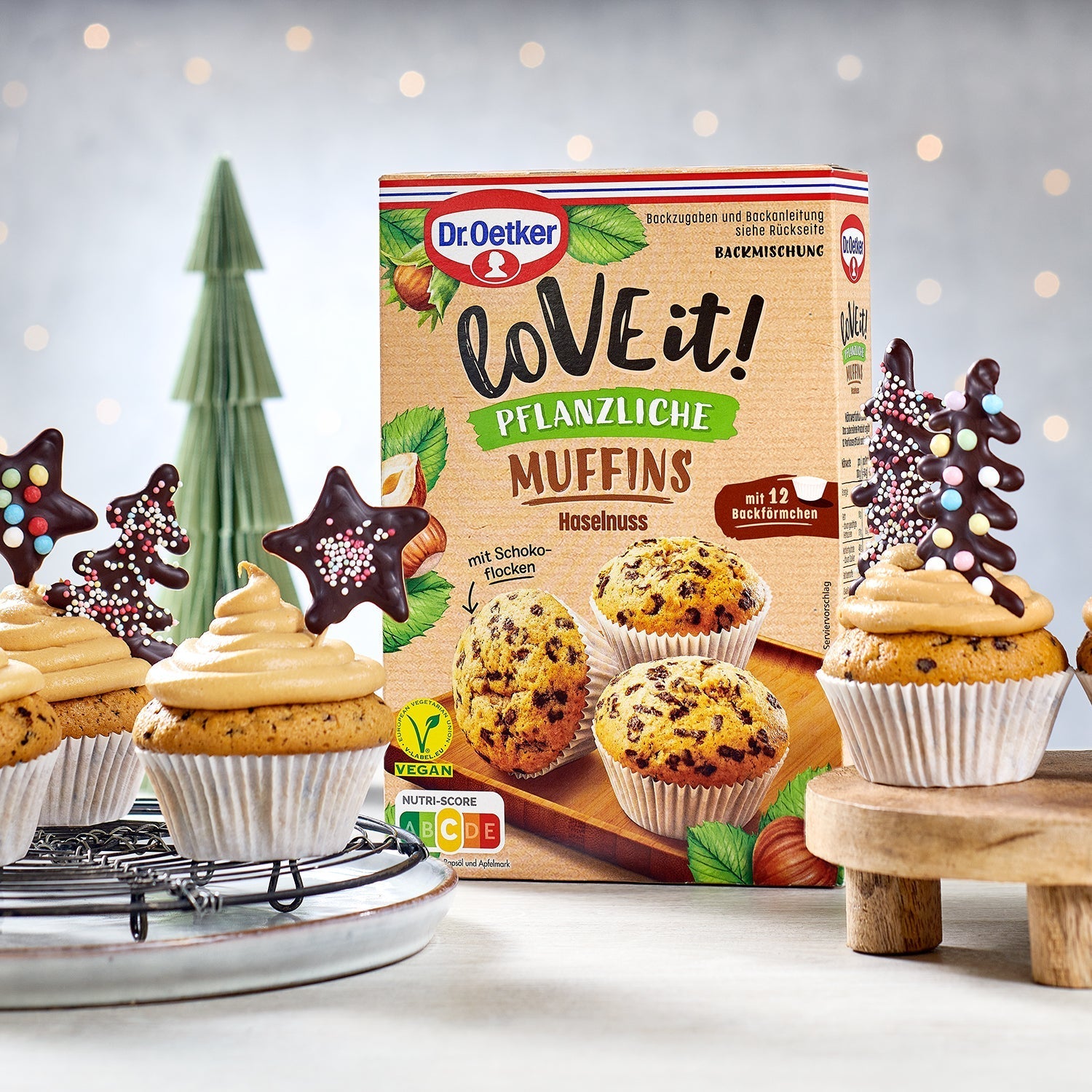 Dr Oetker LoVE it! Pflanzliche Muffins - Candyshop.ch