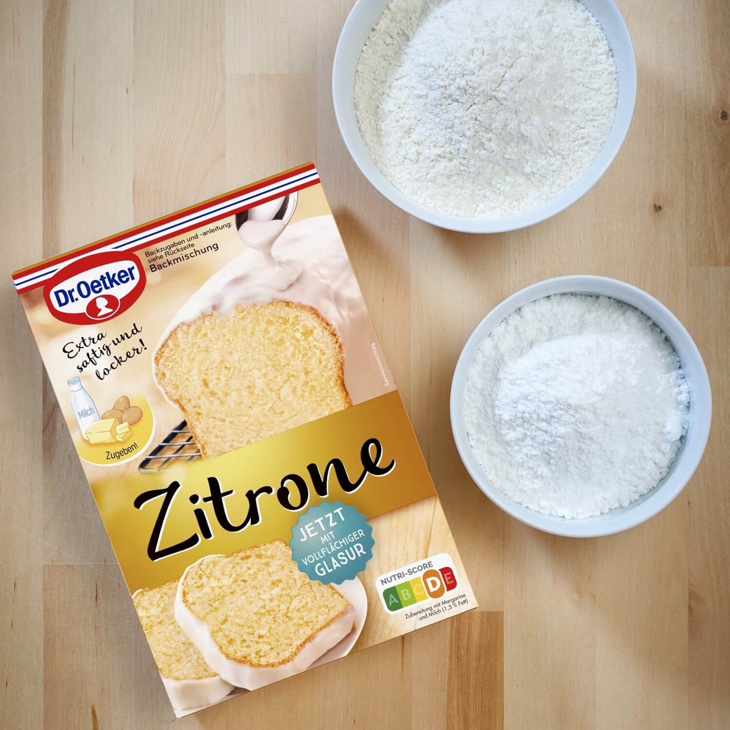 Dr Oetker Zitronen Kuchen Backmischung - Candyshop.ch