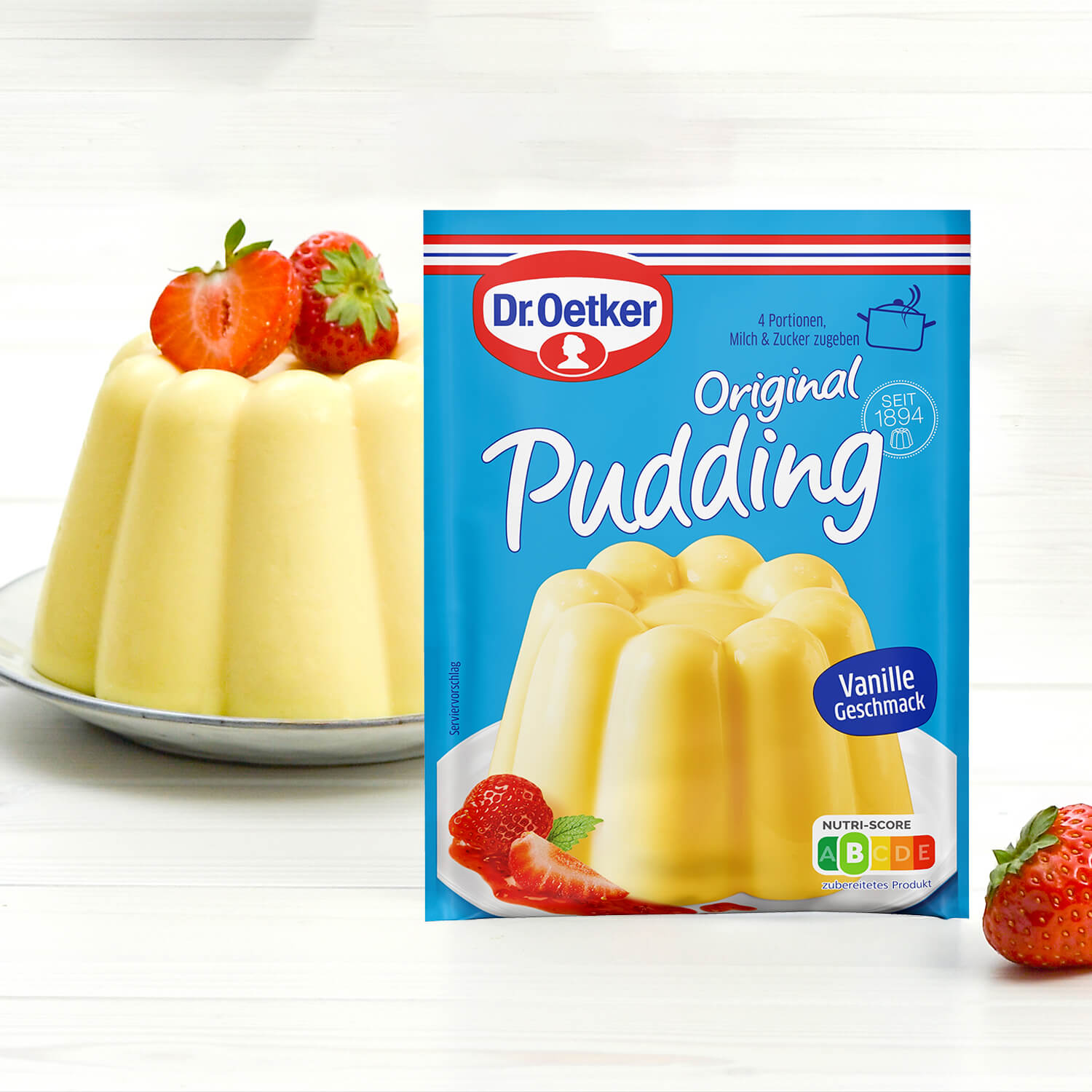 Dr. Oetker Original Vanille Geschmack Pudding 3er - Candyshop.ch