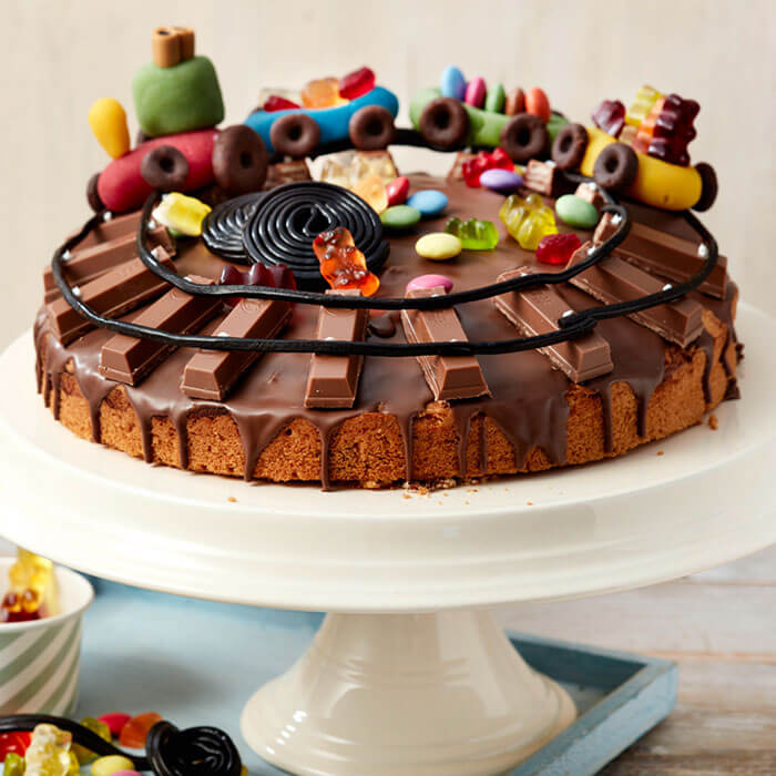 Dr Oetker Dr. Oetker Zuckerschrift 4 Farben effektvoll auf Kuchen – Anwendungsansicht