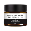 Dr. Scheller, Protecting Argan, Vegan, Hydrating, Moisturising & Anti-Aging, Tag, Sahne, Gesicht, SPF 15, 50 ml