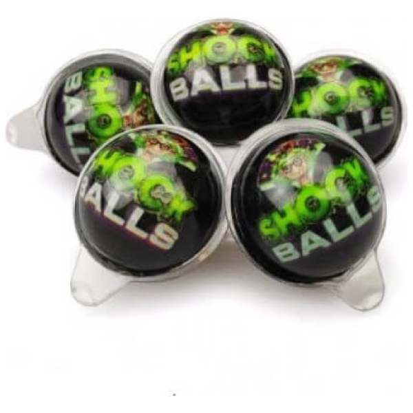 Dr. Sour Shock Balls 18 g – Saure Fruchtgummis mit grünem Apfelgeschmack 50 Stück