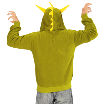"DRACHE" (Fleecejacke mit Kapuze) – Ansicht 4