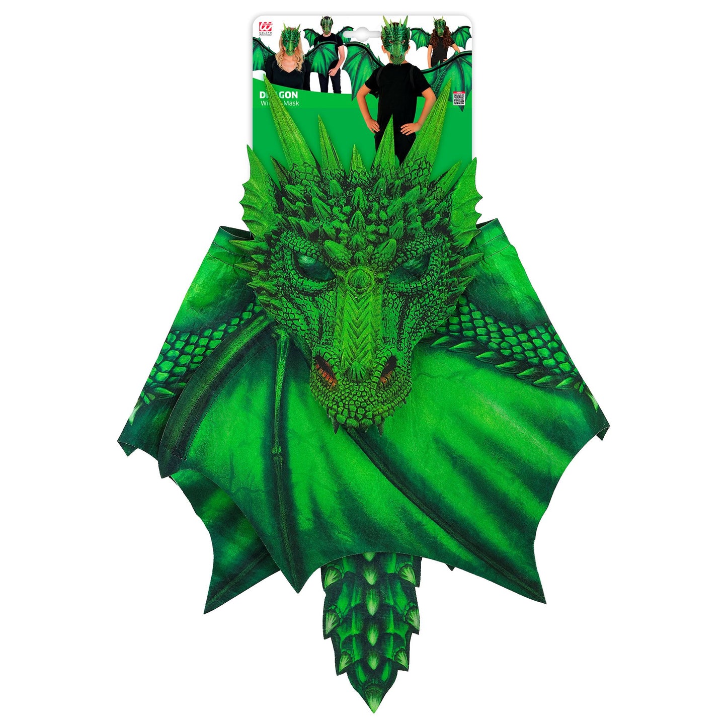 "DRACHE" (Flügel, Maske) – Detailansicht
