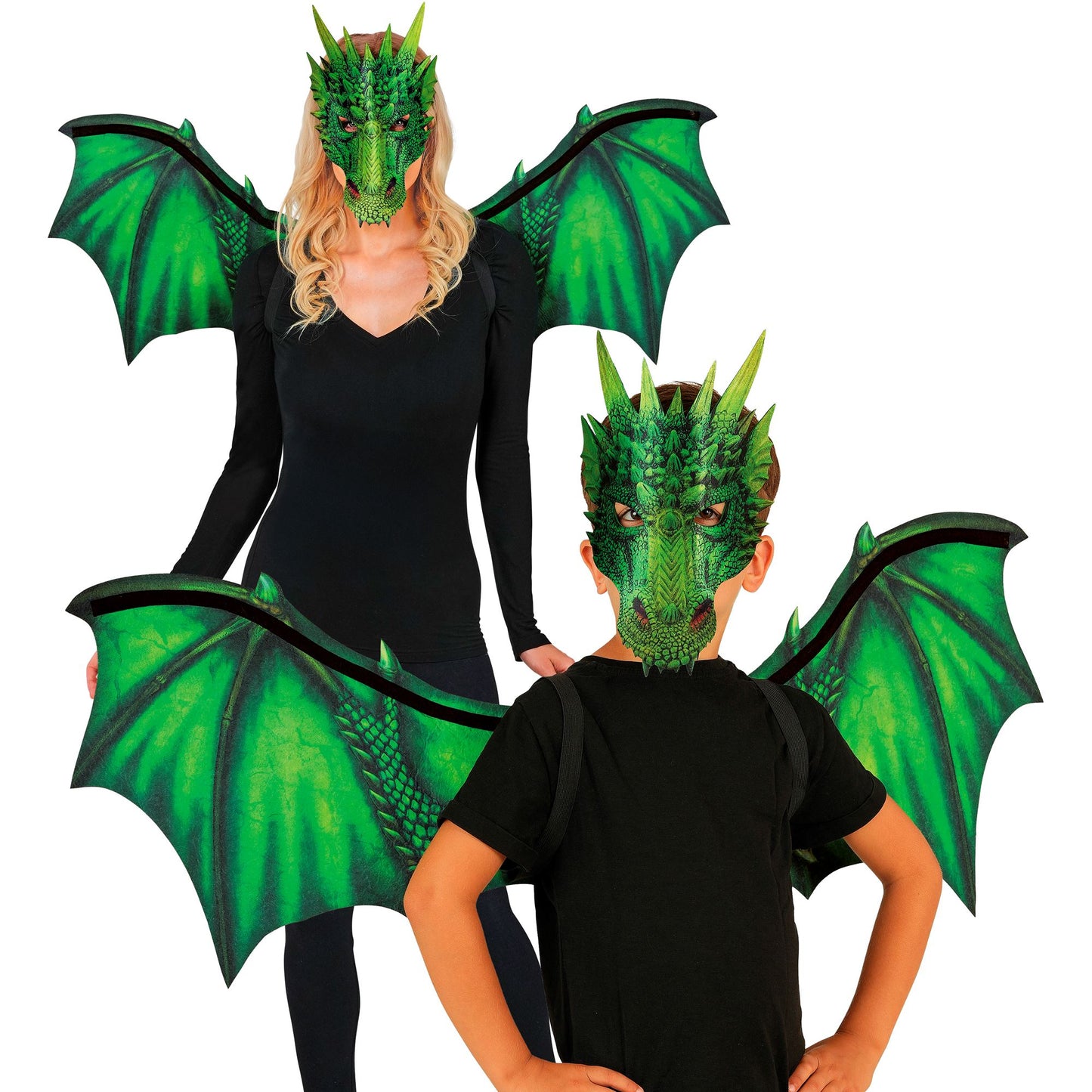 "DRACHE" (Flügel, Maske) – Ansicht 3