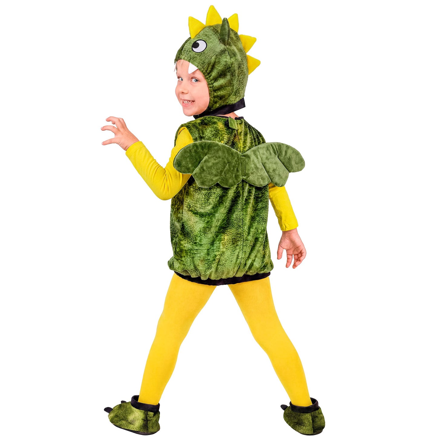 "DRACHE" (Kostüm, Kopfbedeckung, Schuhe) – Ansicht 4