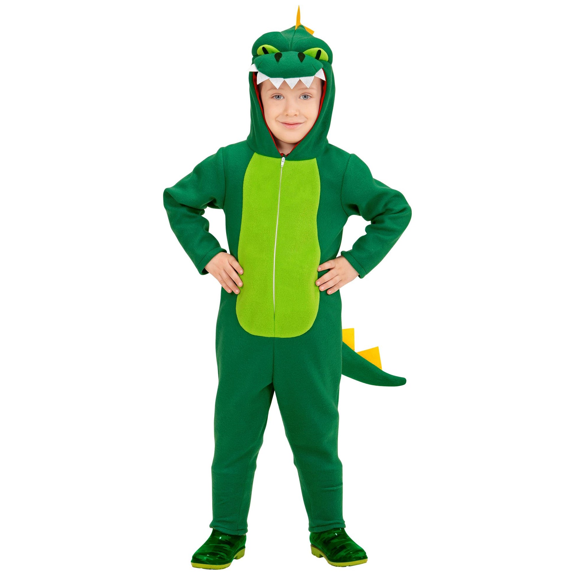 "DRACHE" (Overall mit Kapuze) – Detailansicht