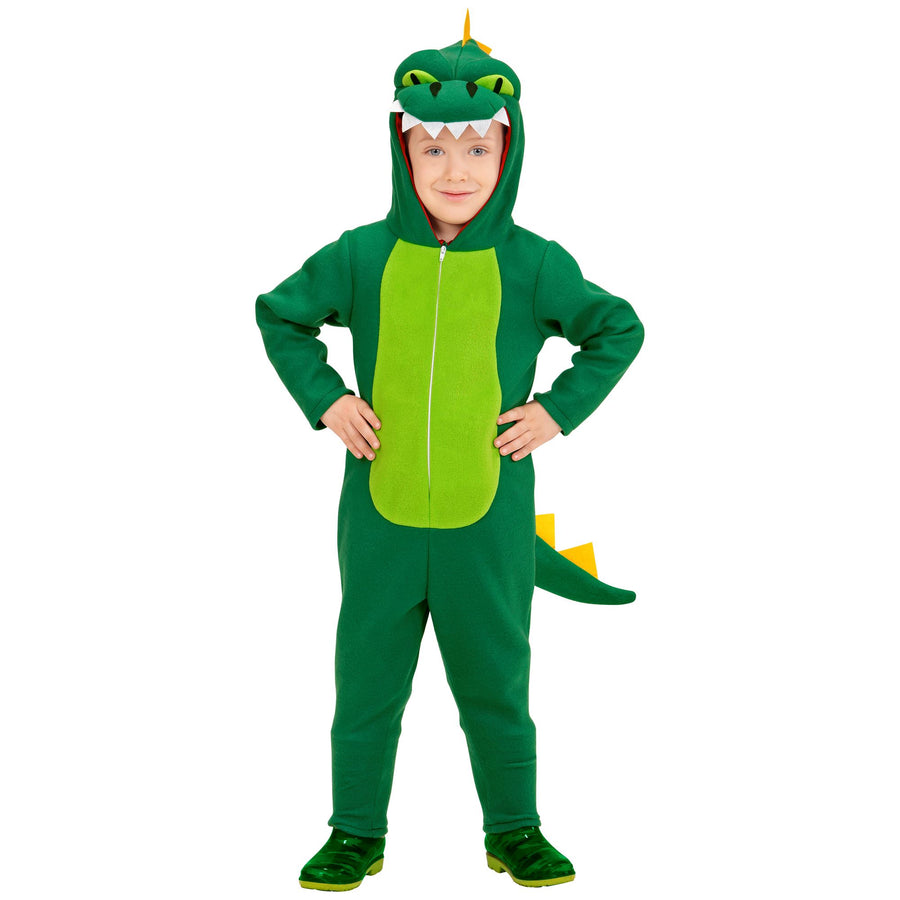 "DRACHE" (Overall mit Kapuze) – Detailansicht