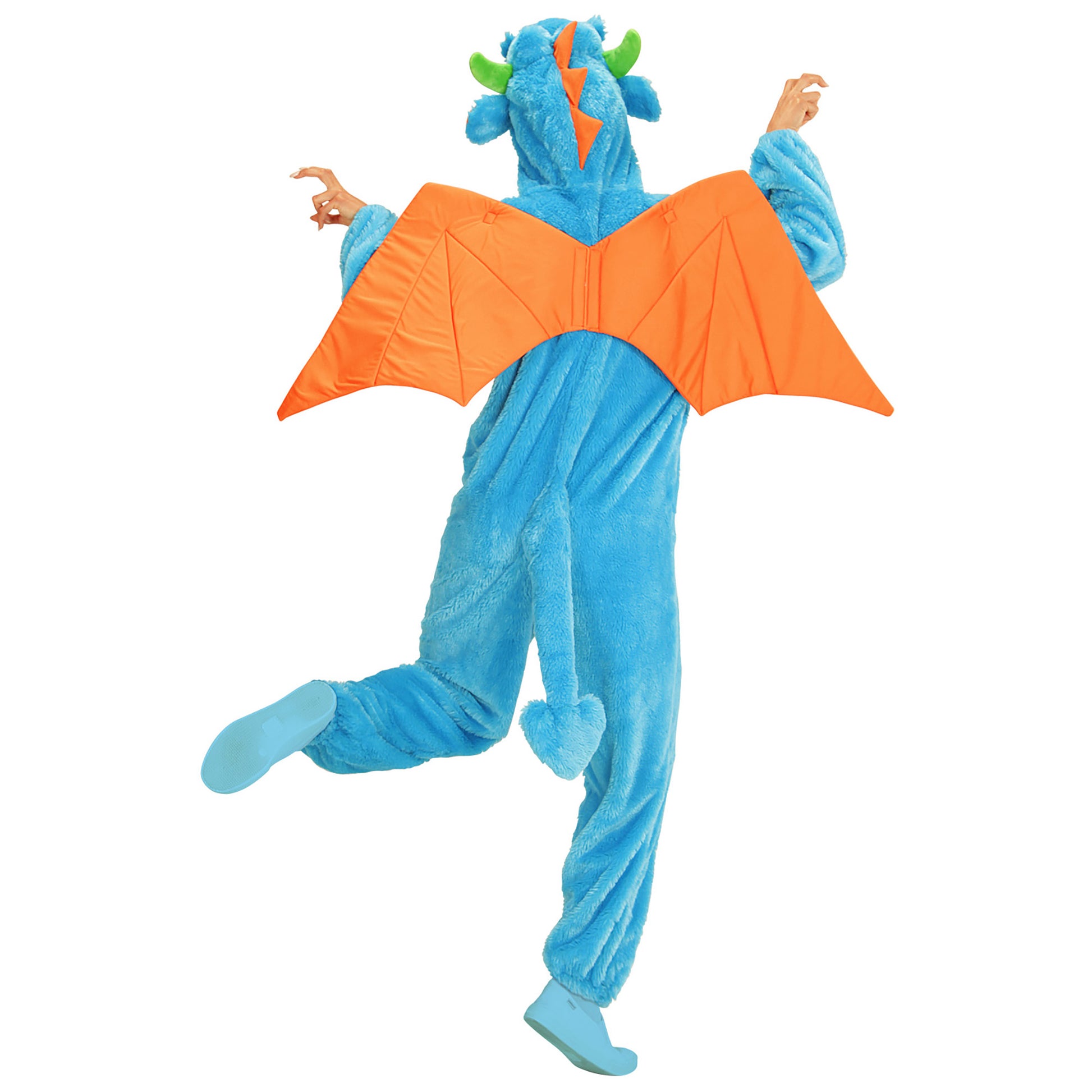 "DRACHEN SOFT PLÜSCHKOSTÜM" (Overall mit Kapuze und Maske) – Ansicht 3