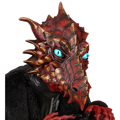 "DRACHEN VOLLKOPFMASKE" – Detailansicht