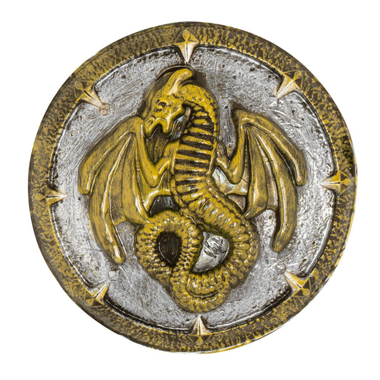 "DRACHENSCHILD MIT GRIFFEN" 48 cm – Vorderansicht