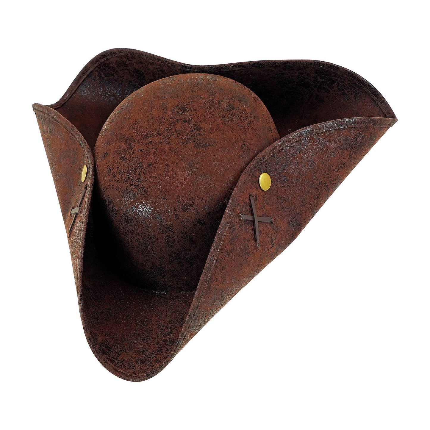 "DREISPITZ IN VINTAGE KUNSTLEDER" – Vorderansicht