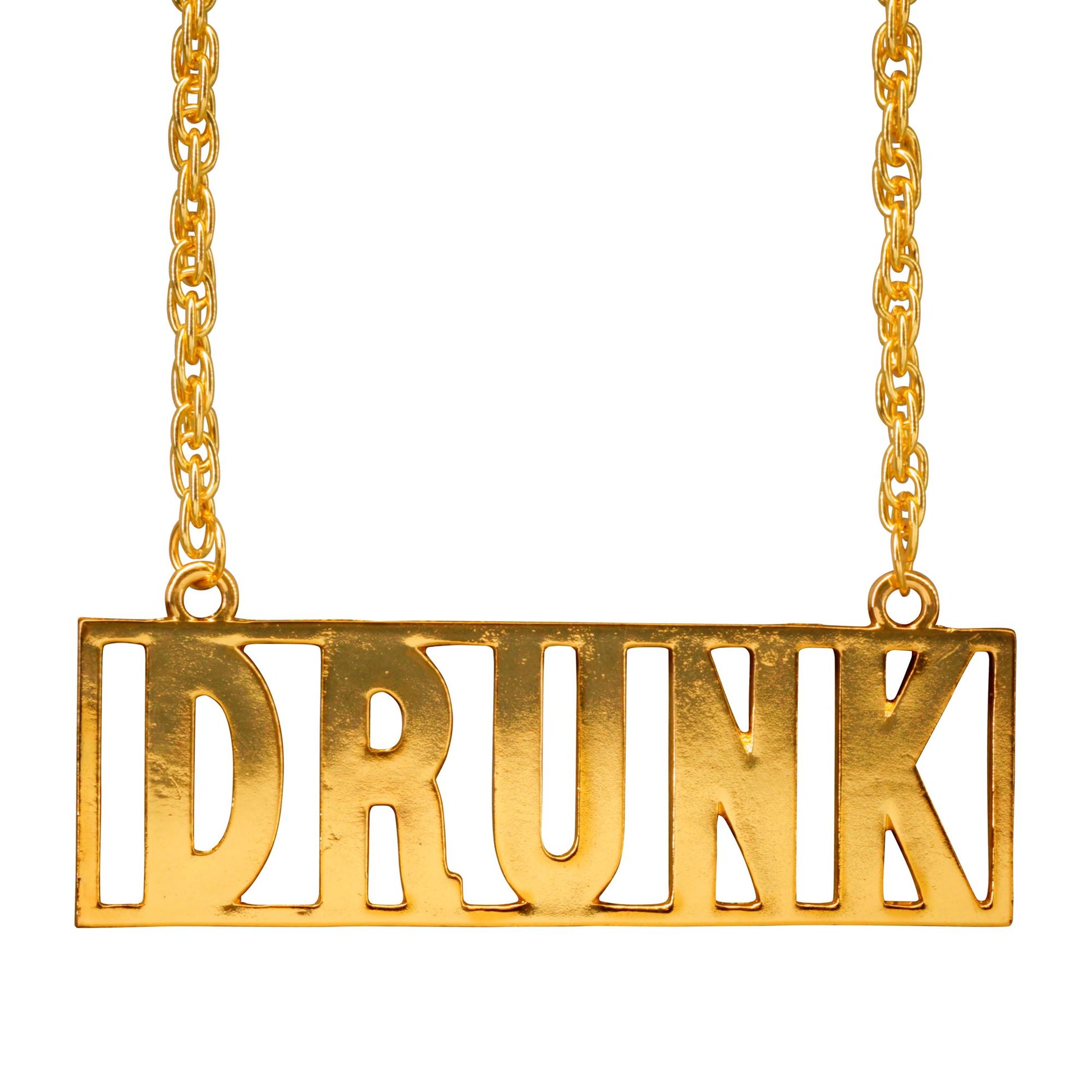 "DRUNK KETTE" 65 cm – Vorderansicht
