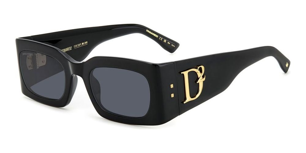 DSQUARED2 SUNGLASSES D2 0109_S_807-IR_52 Sonnenbrille Rot ansicht-2