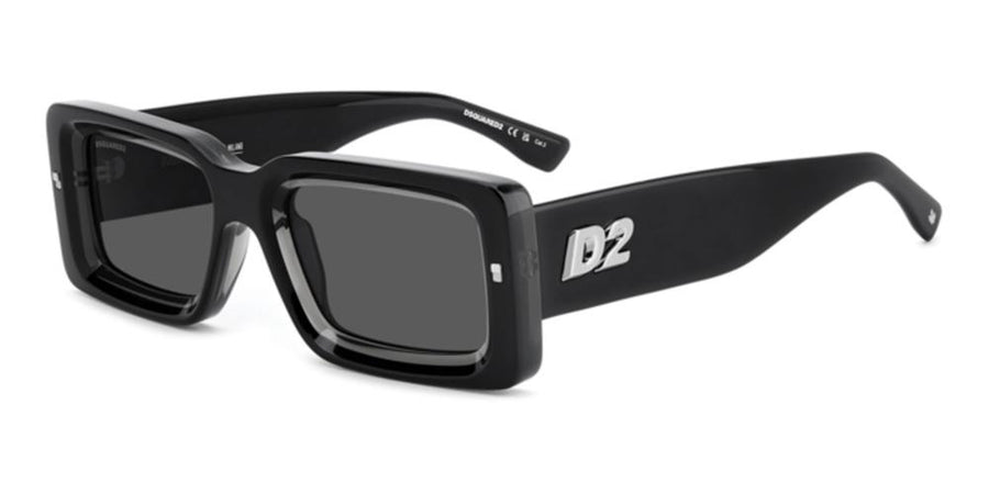 DSQUARED2 SUNGLASSES D2 0142_S_08A-IR_52 Sonnenbrille Rot ansicht-2